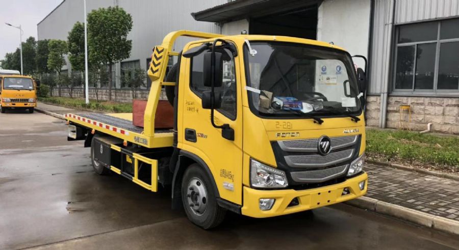 福田歐馬可藍牌清障車