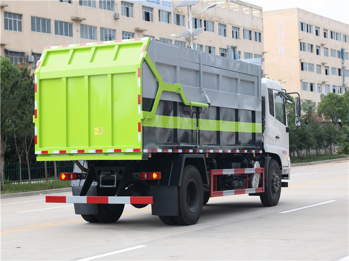 東風(fēng)天錦壓縮式對(duì)接垃圾車